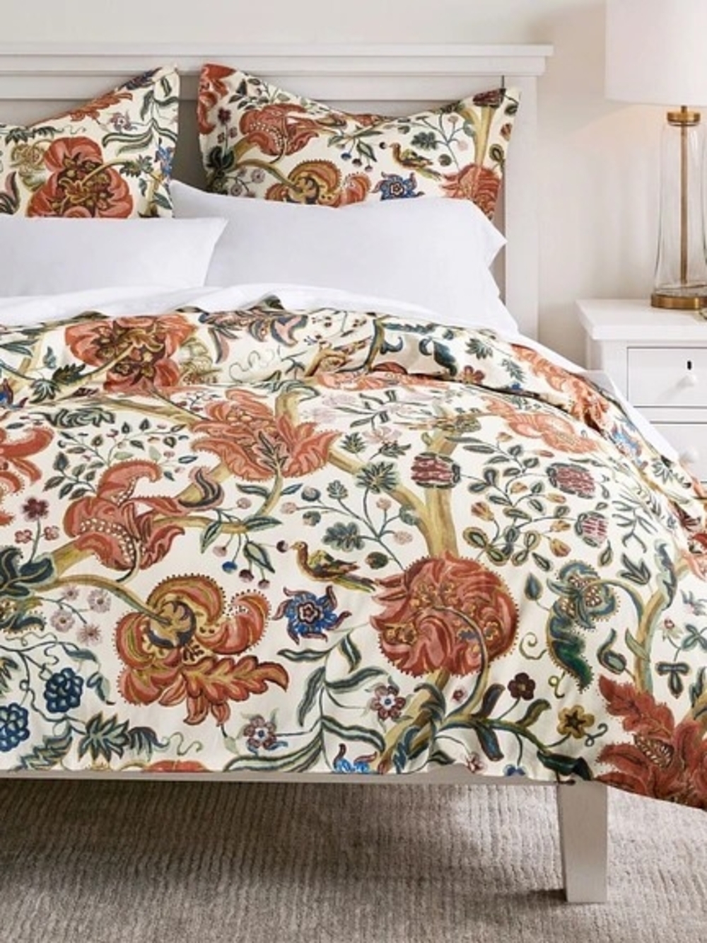 Pottery Barn Eleanor Palampore Full/Queen Duvet & Shams